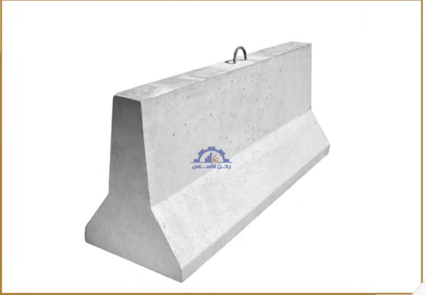 حواجز خرسانية مقاس 250×95×60